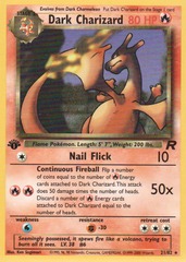 Dark Charizard - 21/82 - Rare - 1st Edition